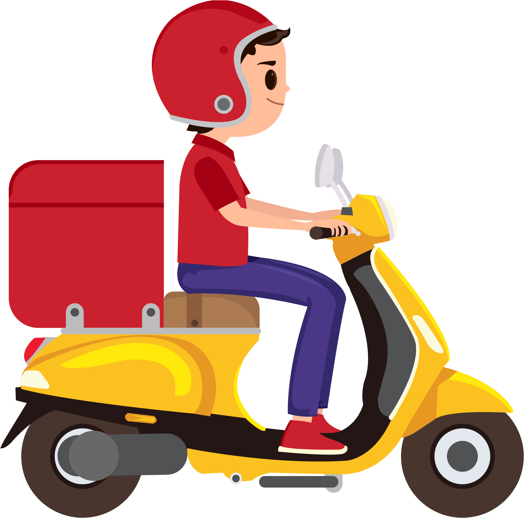 It Care Lappy Wala Delivery Boy